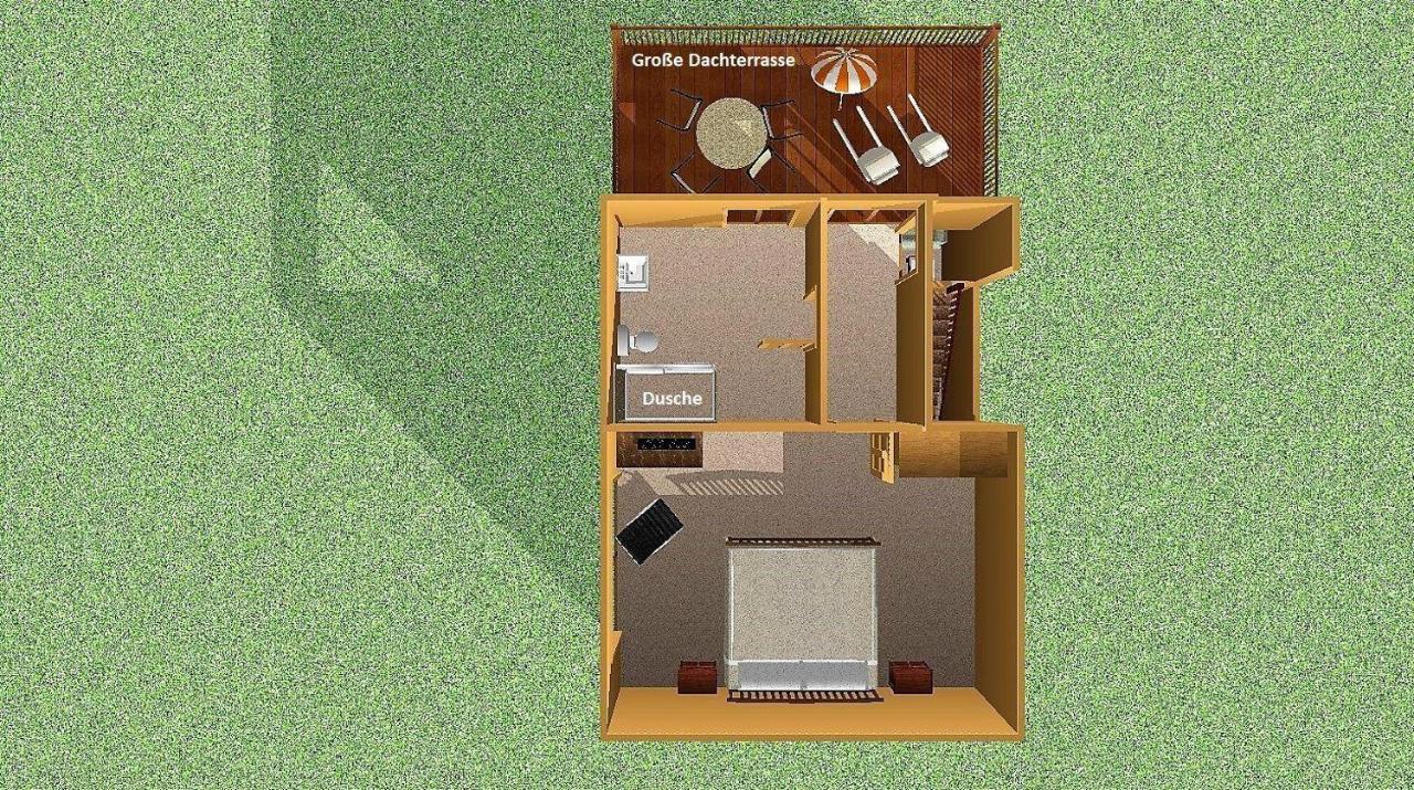 De-Ole-School-Kuestenliebe-Maisonette-Whg-15 Hohwacht Exterior foto